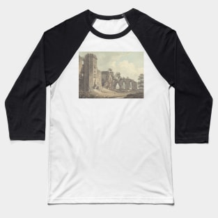 The Ruins of the College of Lincluden, Near Dumfries by Thomas Hearne Baseball T-Shirt